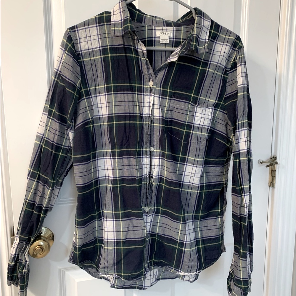 J. Crew women’s cotton button down